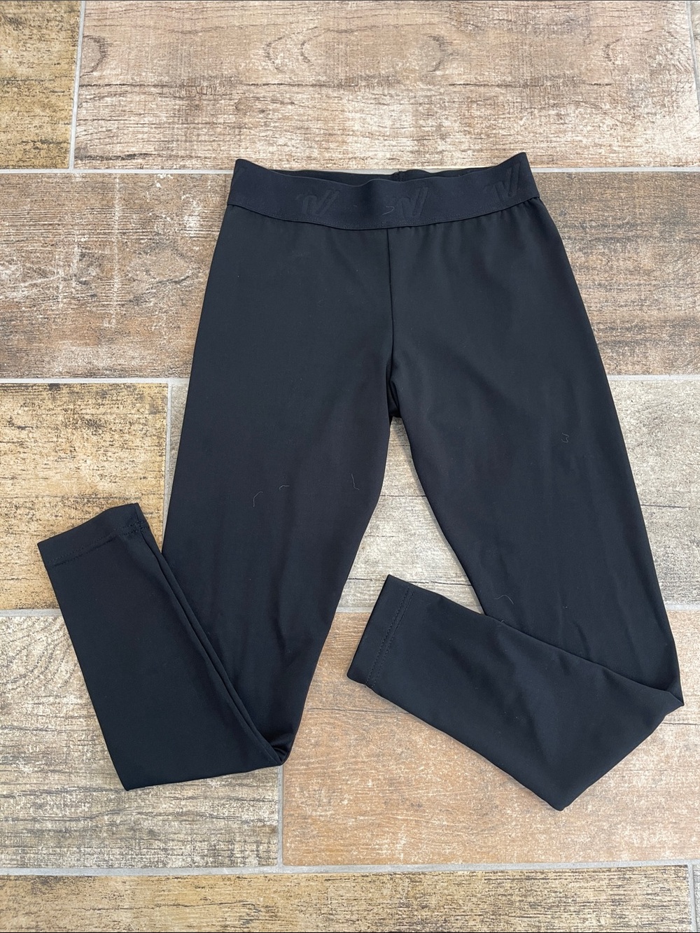 Varsity Black Leggings Cheerleading Leggings Size YXL